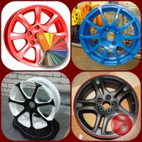 Порошковая покраска дисков, бамперов и др.